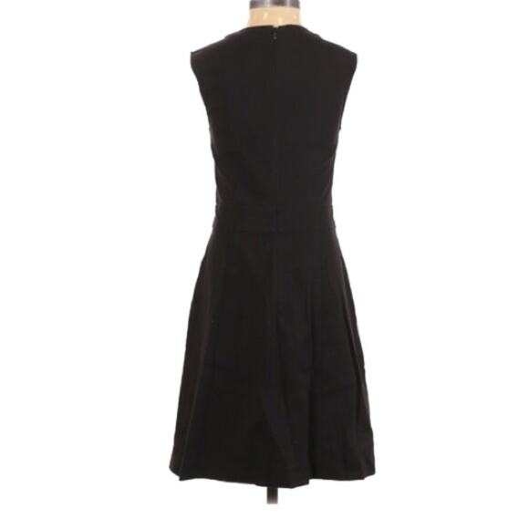 Theory Black Sleeveless Sheath Dress Womens 2 Mini Classic Preppy Office - Picture 10 of 10